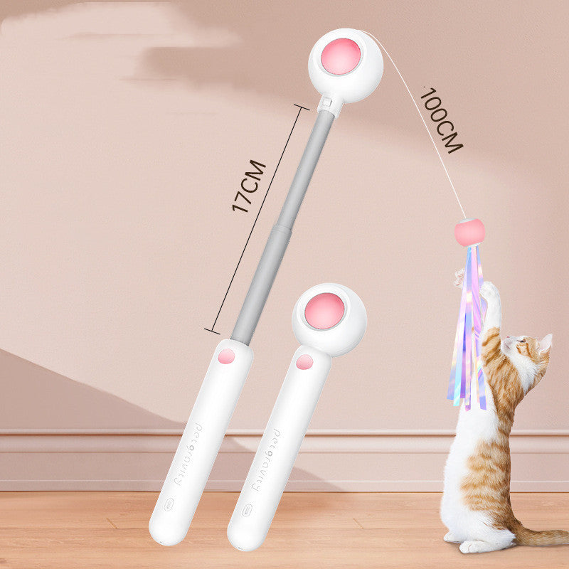 Retractable Cat Play Wand