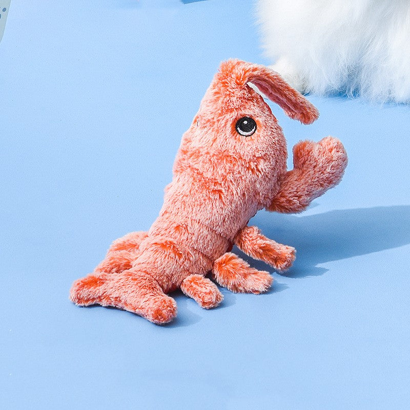 Viral Electric Jumping Shrimp Toy - USB Rechargeable