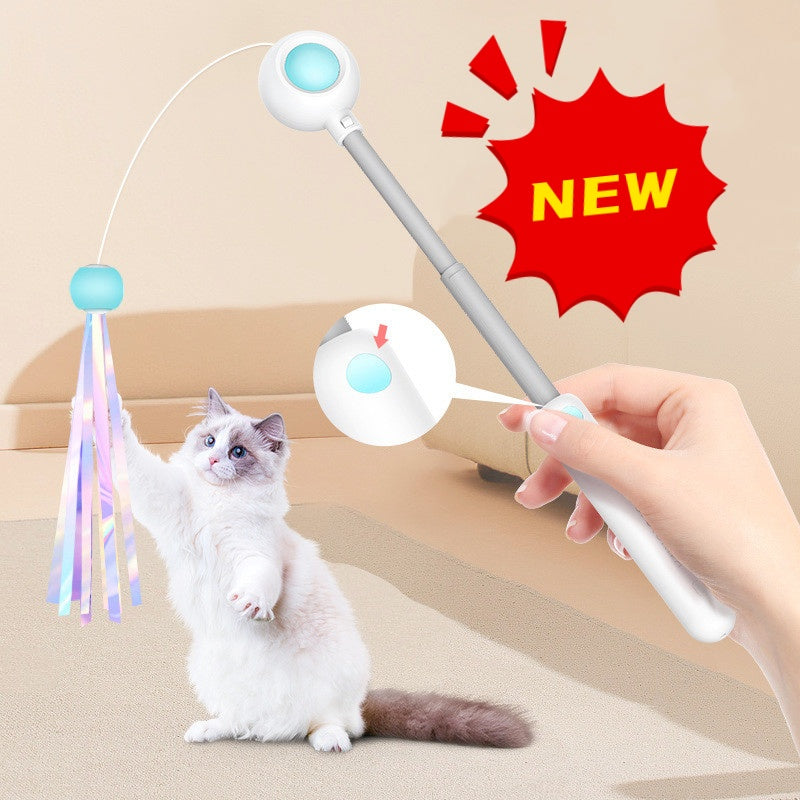 Retractable Cat Play Wand