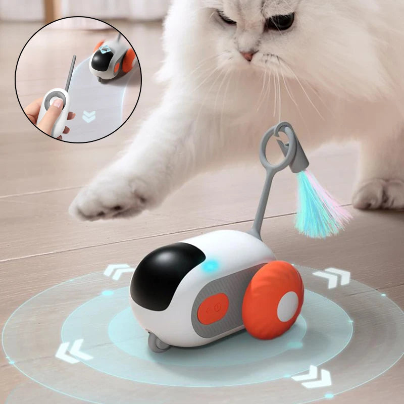 Best-Selling Remote Control Cat Car - Interactive Chase