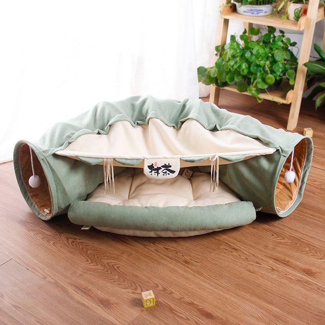 Cat Adventure Tunnel Bed