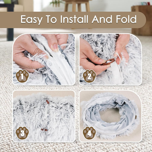 Cozy Cat Tunnel Hideaway