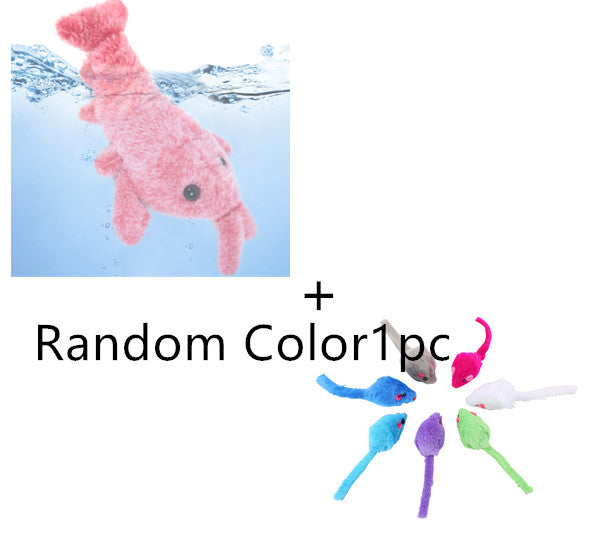 Viral Electric Jumping Shrimp Toy - USB Rechargeable