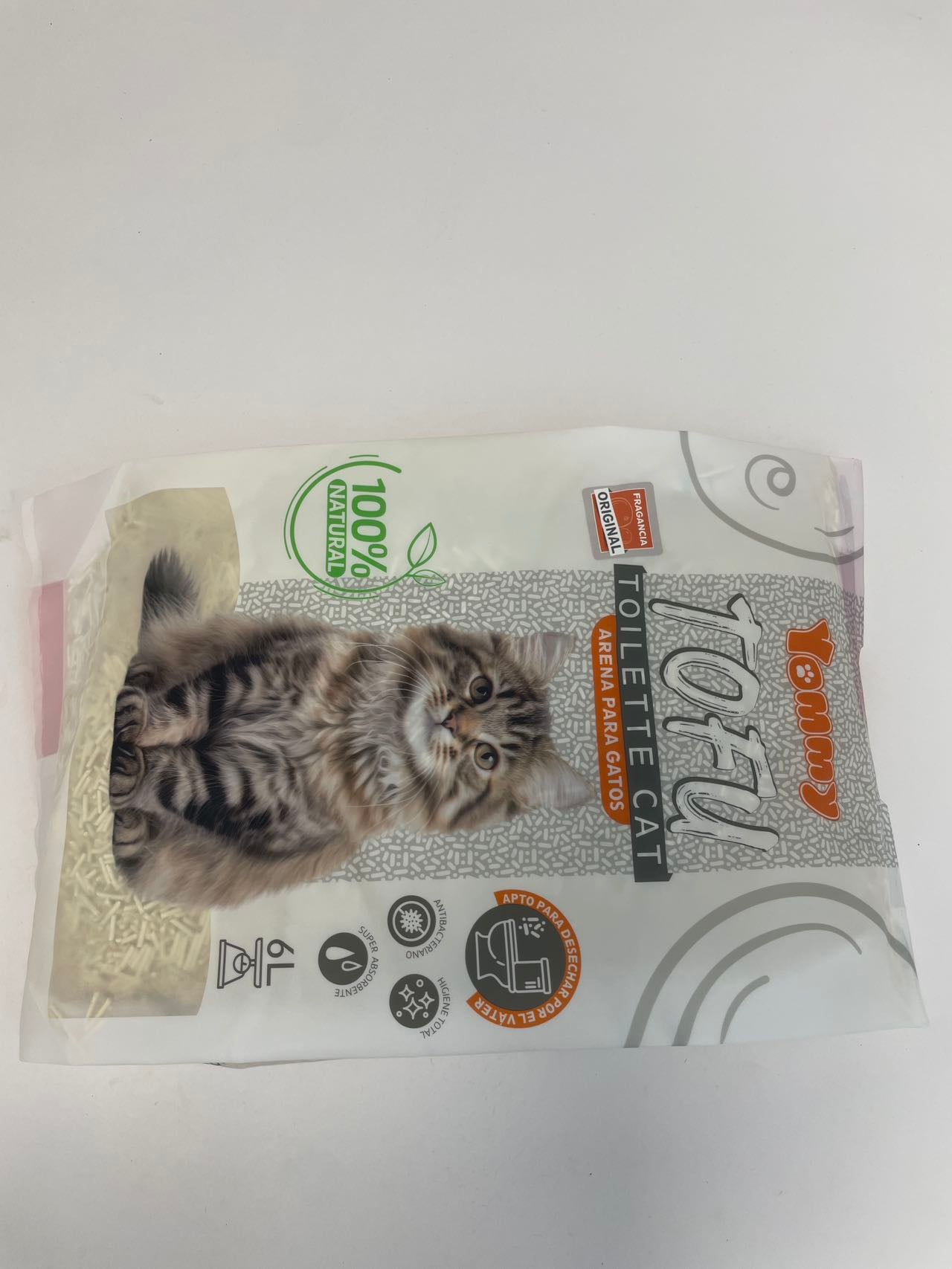 Purrchase Pure Tofu Cat Litter 6L - Eco-Friendly & Odor-Free