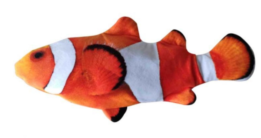 Realistic Flopping Fish Toy 30cm - No Catnip Version