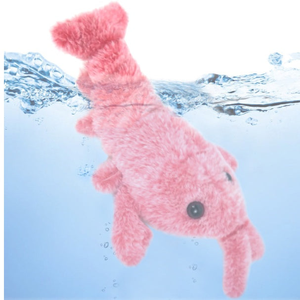 Viral Electric Jumping Shrimp Toy - USB Rechargeable