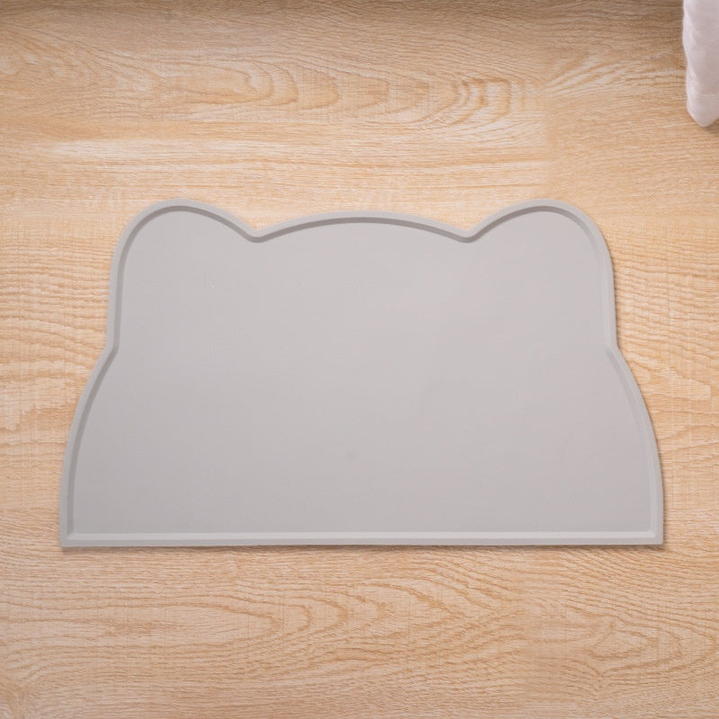 Cute Cat-Shaped Silicone Mat