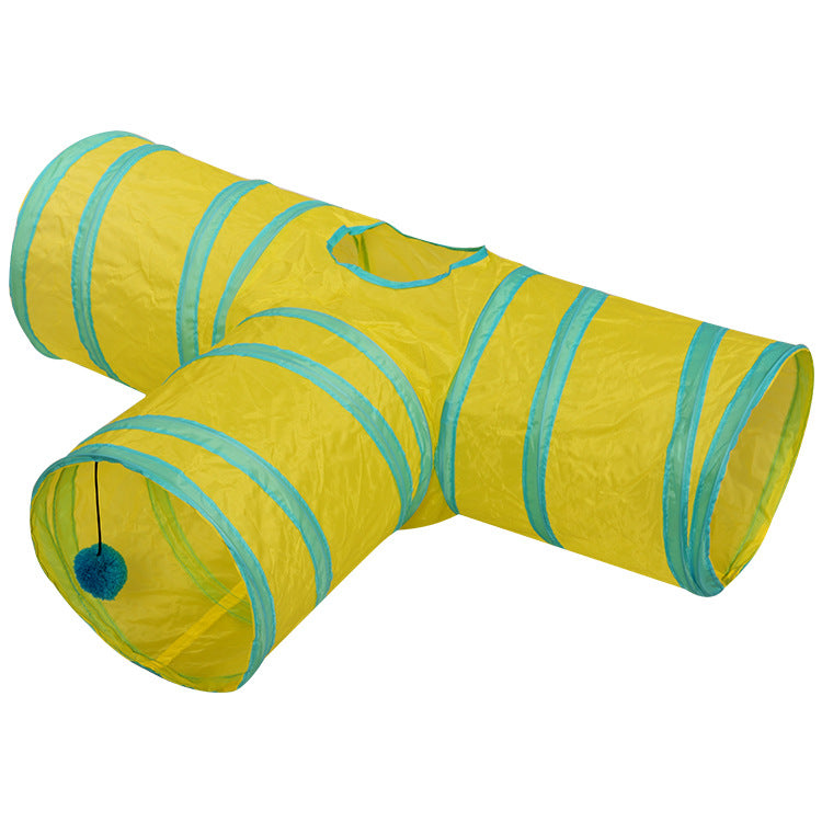 Fun Foldable Pet Tunnel
