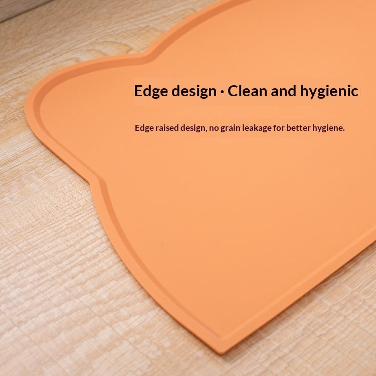 Cute Cat-Shaped Silicone Mat