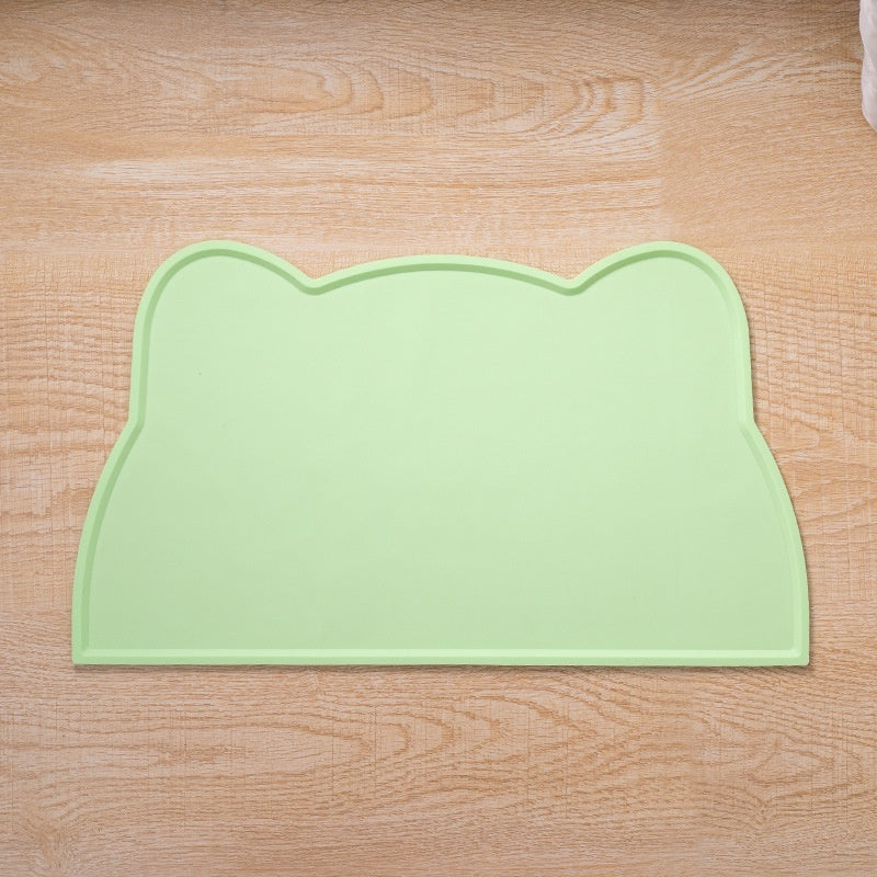 Cute Cat-Shaped Silicone Mat