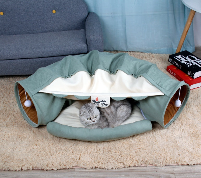 Cat Adventure Tunnel Bed
