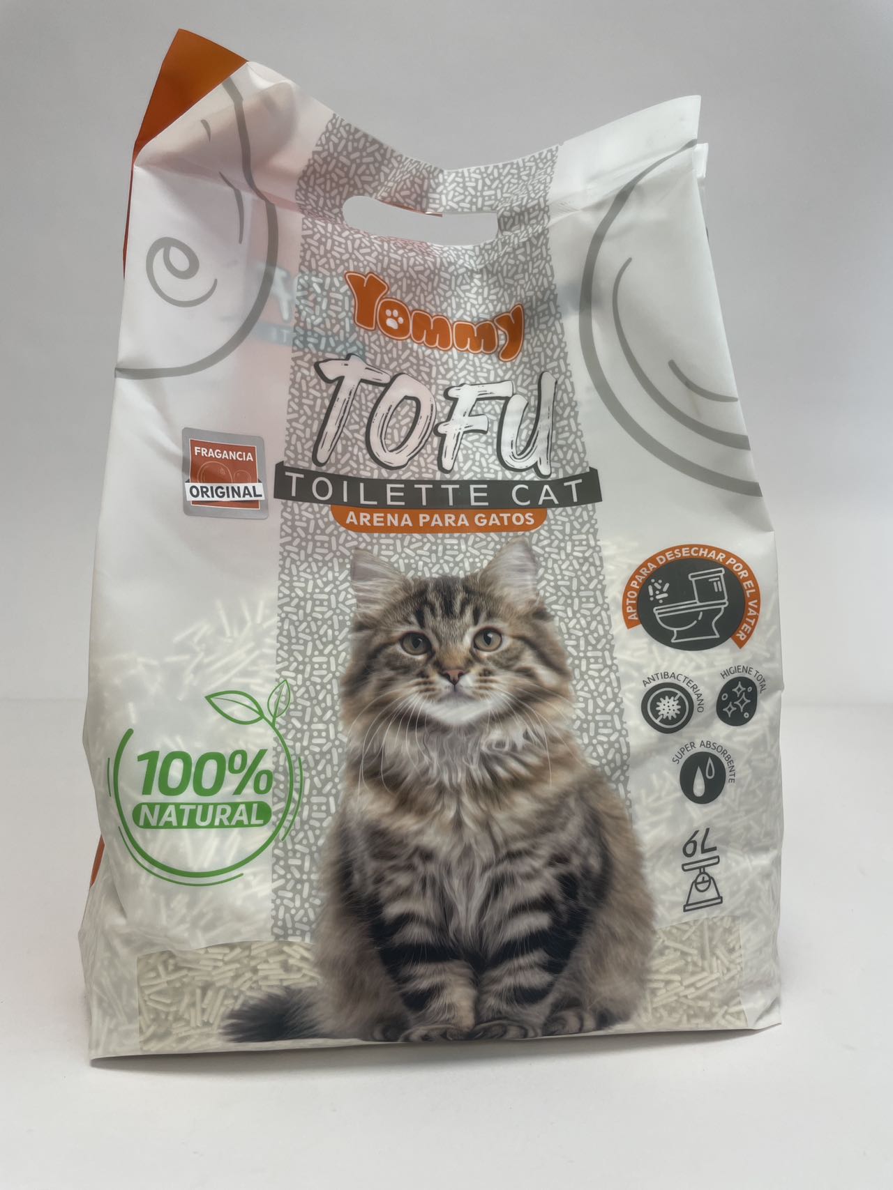 Purrchase Pure Tofu Cat Litter 6L - Eco-Friendly & Odor-Free