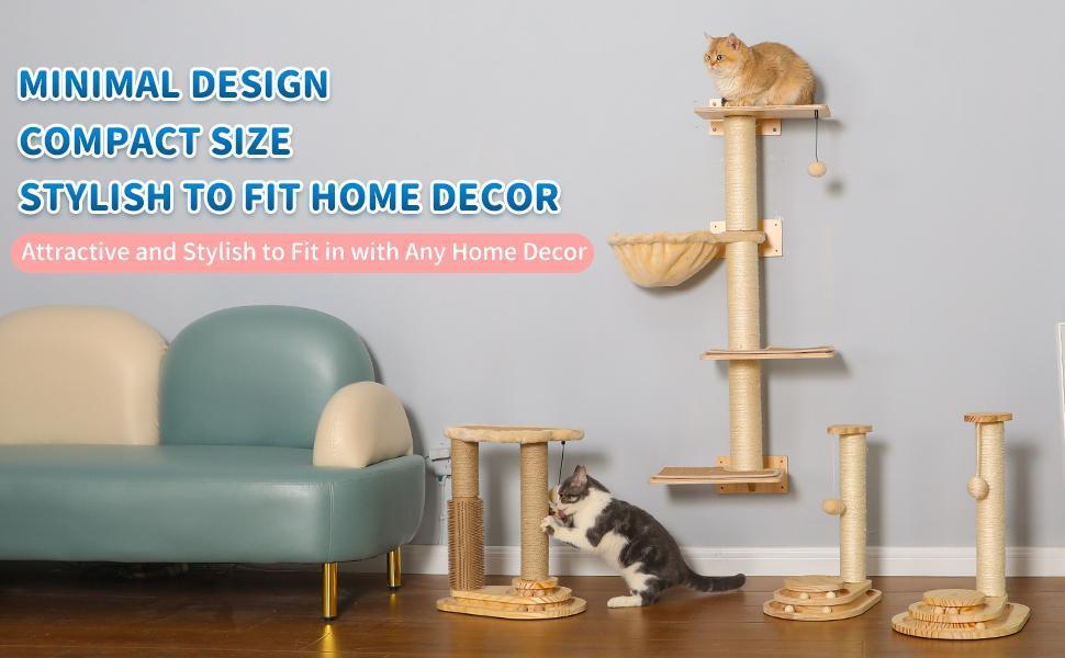 Cozy Cat Play & Scratch Station