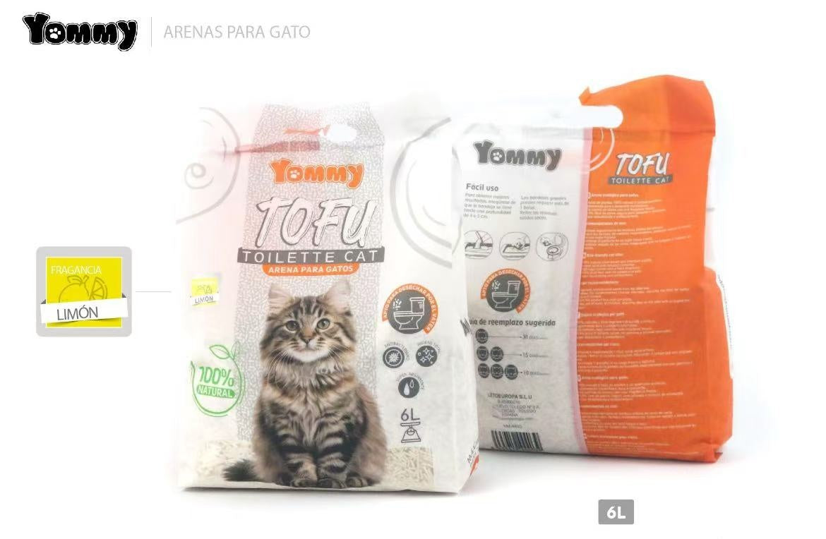 Purrchase Pure Tofu Cat Litter 6L - Eco-Friendly & Odor-Free