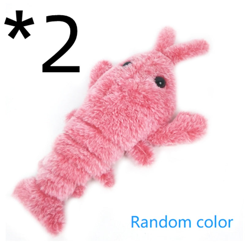 Viral Electric Jumping Shrimp Toy - USB Rechargeable