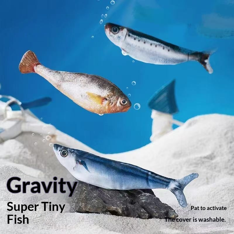 Viral Jumping Fish Cat Toy - Gravity-Activated Motion