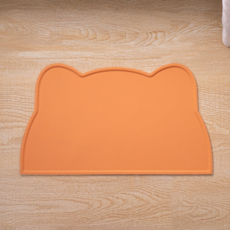 Cute Cat-Shaped Silicone Mat