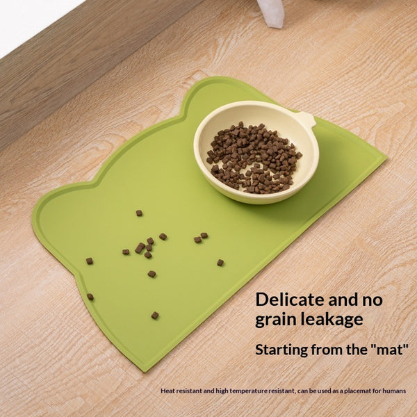 Cute Cat-Shaped Silicone Mat