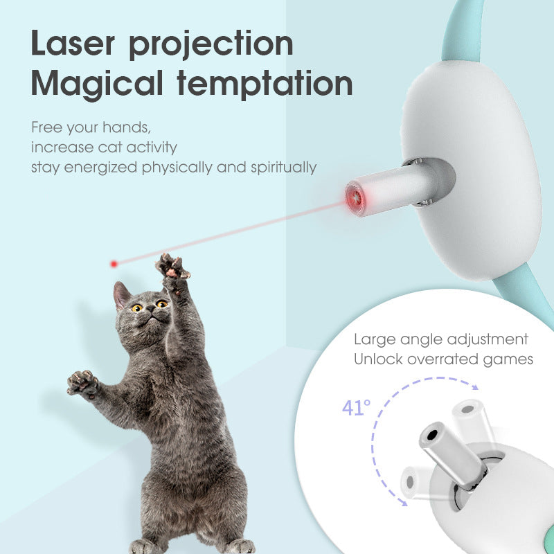 Best-Selling Smart Laser Cat Collar - Hands-Free Play