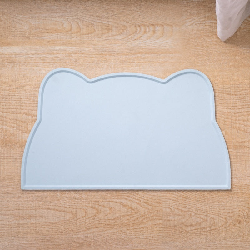 Cute Cat-Shaped Silicone Mat