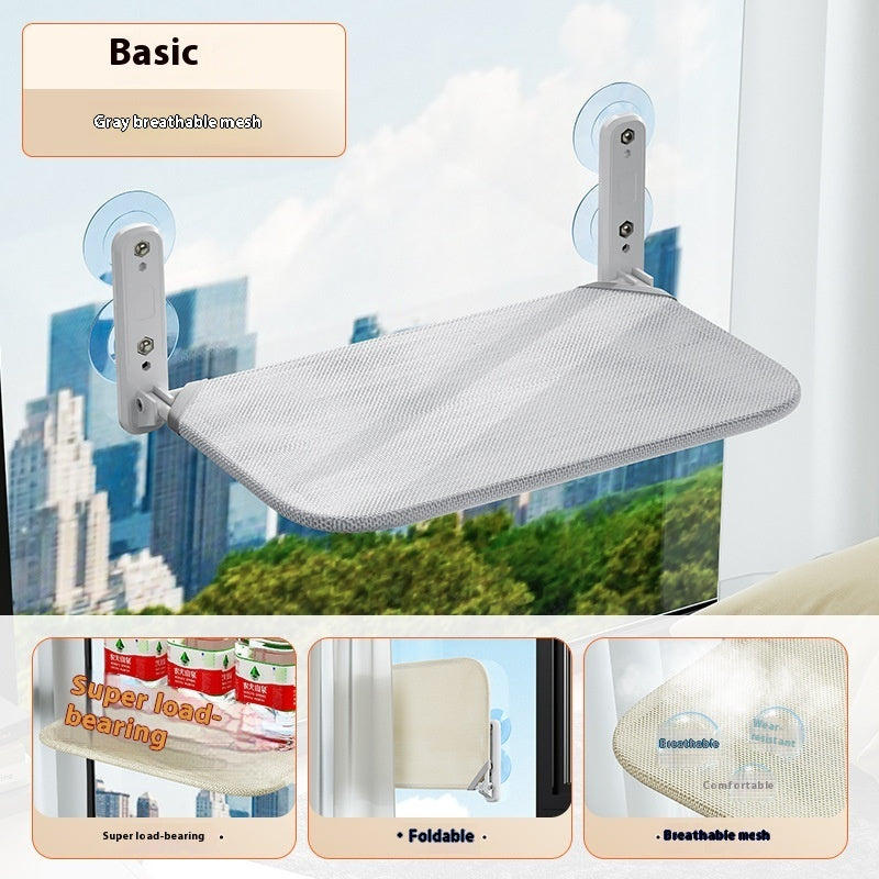 Window Suction Cup Cat Hammock - Balcony Perch 52cm