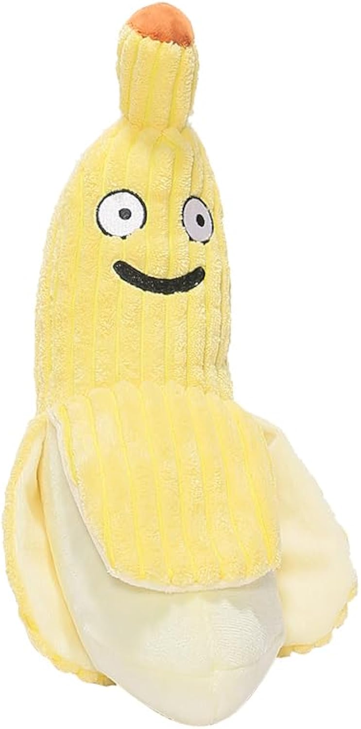 Catnip Banana Crinkle Toy - Soft Interactive Chew Fun
