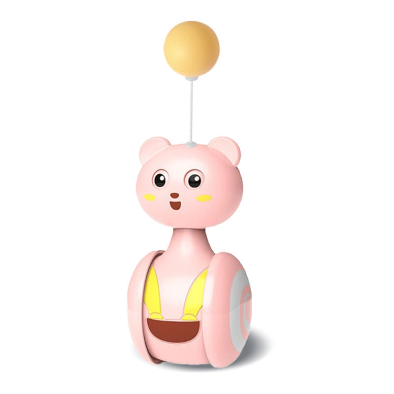 Purrchase Tumbler Feather Toy - Rolling Interactive Play