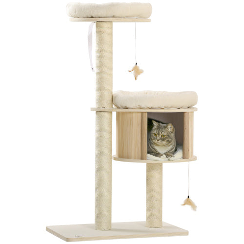 Purrchase 3-Level Cat Tree - Sisal Posts & Play Areas